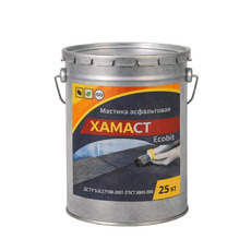 Мастика асфальтова ХАМАСТ ЕКОБІТ відро 25,0 кг