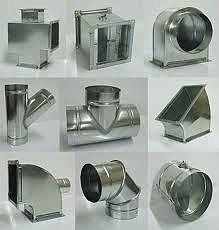 Повітроводи, фасонні вироби