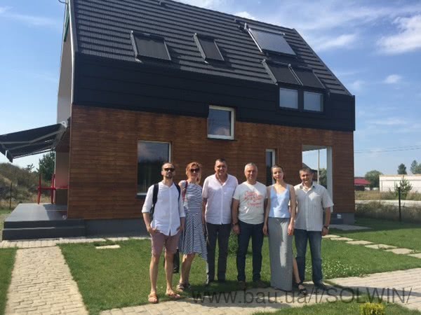 СОЛВІН провела ознайомчу екскурсію по проекту Оптима Хауз для групи архітекторів з Києва і Кишинева