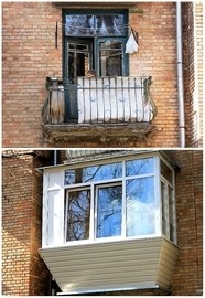 Комплексна реконструкція балконів - нова послуга від компанії Балкон Дизайн