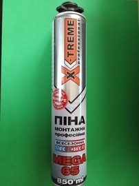 З'явилася в асортименті піна "X-treme"