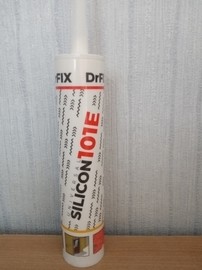 З'явився в асортименті герметик силіконовий прозорий Dr Fix 280 мл