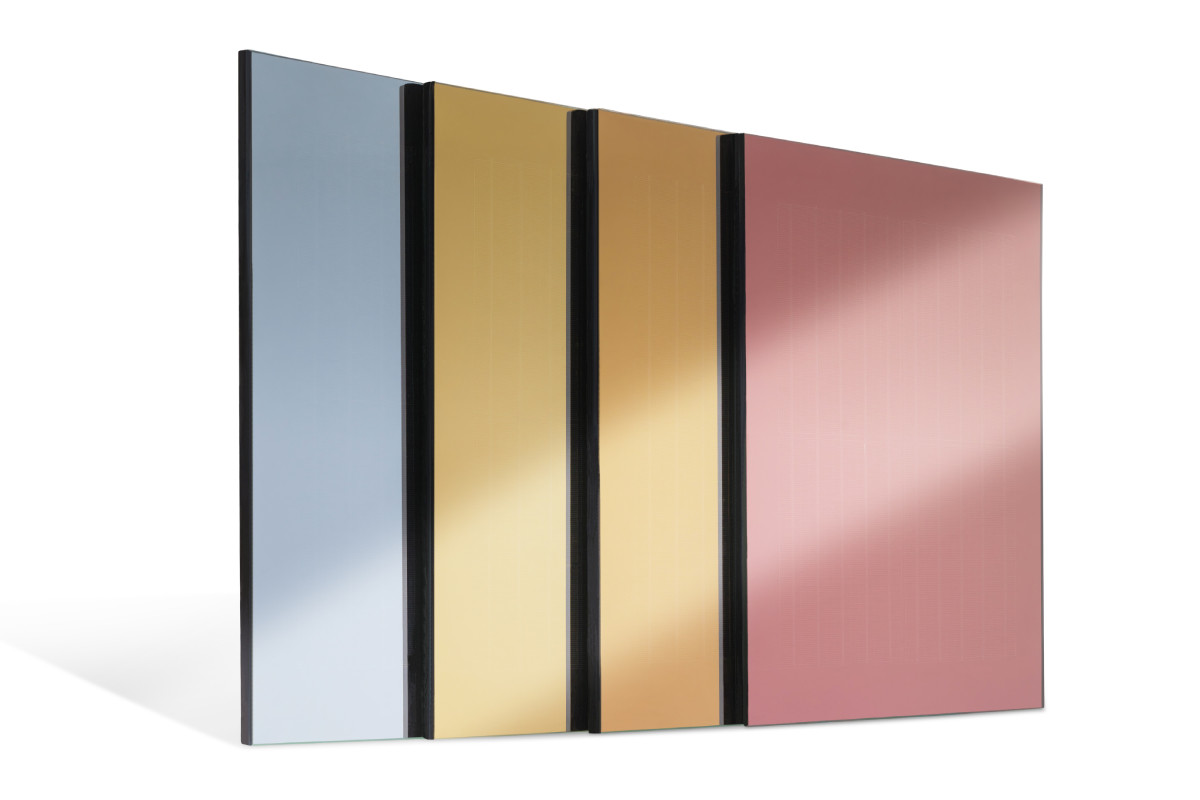 AGC Interpane Architectural Glass тепер пропонує кольорові покриття для покривного скла фотоелектричних модулів