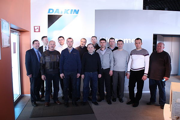 Партнери та представники ЛІКОНД відвідали підприємство DAIKIN в Бельгії