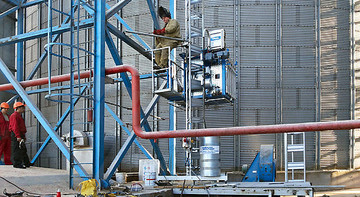 Монтаж підйомника вантажопасажирського