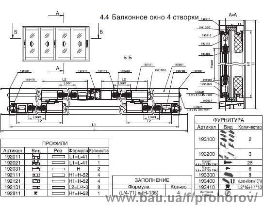 Легкі розсувні системи на балкон з профілю FRAMEX 22