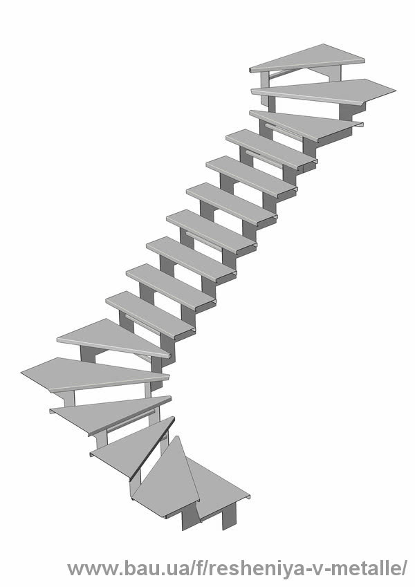Новинка — сходи маршові модульні металеві