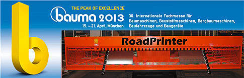 Приглашаем Вас на выставку BAUMA 2013  с 14 - 21 апреля, г. Мюнхен.