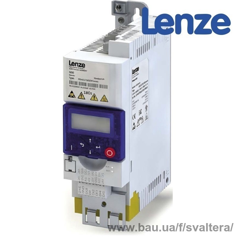 Новітня розробка: перетворювачі частоти Lenze серії I550 0.37-75КВТ