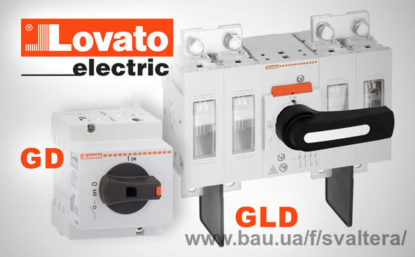 Нові вимикачі навантаження LOVATO Electric на постійний струм