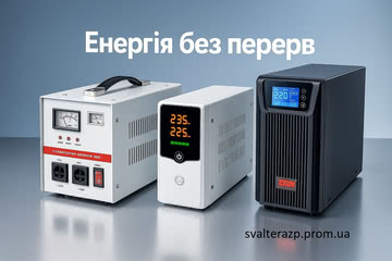 Інвертори ELIM 12 В/220 В для резервного живлення