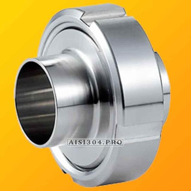 Муфта молочна нержавіюча Dn 50 AISI304 TRiNOX Муфта молочна нержавіюча Dn 50 AISI304 TRiNOX