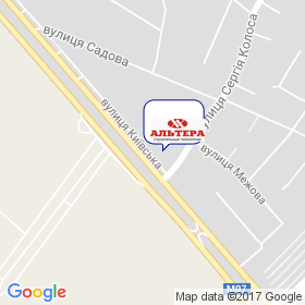 АЛЬТЕРА на мапі АЛЬТЕРА на мапі