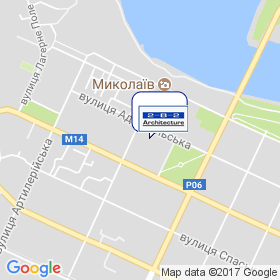 Архітектурна майстерня 2-В-2 на мапі Архітектурна майстерня 2-В-2 на мапі