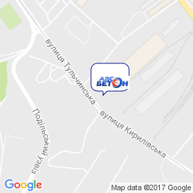 Азбодеревскло на мапі