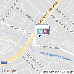 ALVI на мапі ALVI на мапі
