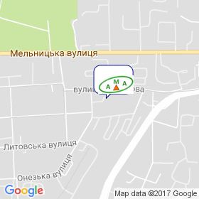 А.М.А. на мапі