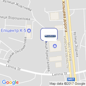 АМБИТ-К на мапі АМБИТ-К на мапі