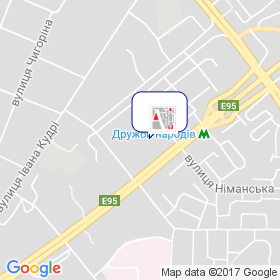 АТТРІУМ на мапі АТТРІУМ на мапі