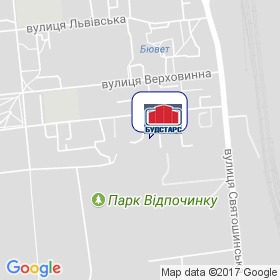 БУДСТАРС на мапі