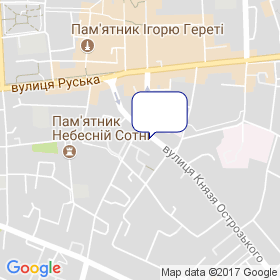 Фабрика Вікон Алькон на мапі Фабрика Вікон Алькон на мапі