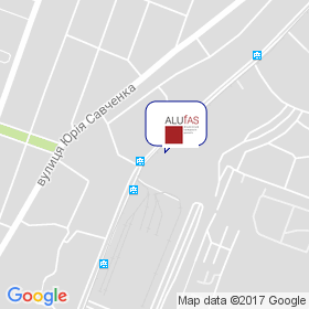 Алюфас на мапі Алюфас на мапі