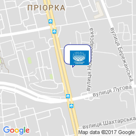 Атріум БК на мапі