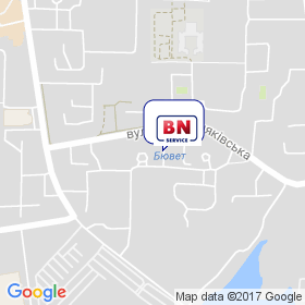 БН-Сервіс Україна на мапі БН-Сервіс Україна на мапі