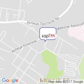 КАРТЕК на мапі