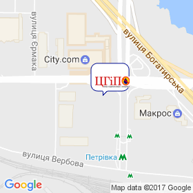 ЦЕНТР ГІДРОІЗОЛЯЦІЇ і ПОКРІВЛІ на мапі