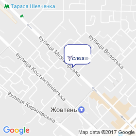 СІБІС на мапі