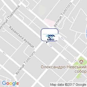 Німецька будівельна компанія на мапі