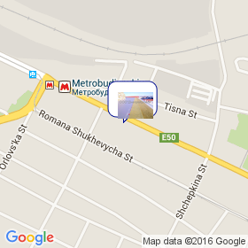 ДнепРоКровля на мапі ДнепРоКровля на мапі