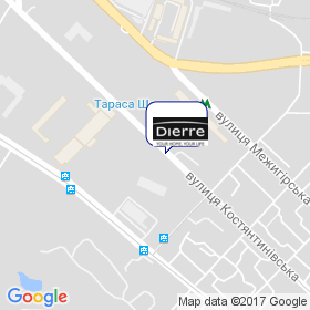 Діерре на мапі