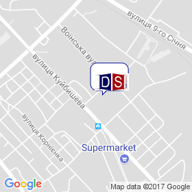 Доксервіс на мапі Доксервіс на мапі