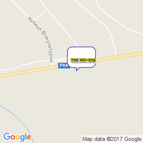 ЕКСБУД на мапі ЕКСБУД на мапі