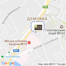 Ековуд на мапі