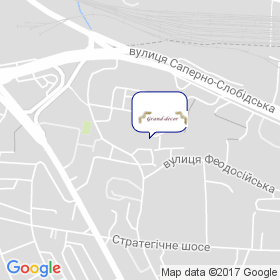ГРАНД-ДЕКОР на мапі ГРАНД-ДЕКОР на мапі