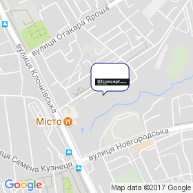 GTconcept на мапі