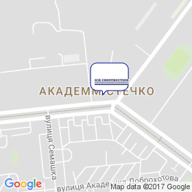 ИБХ Будівництво на мапі ИБХ Будівництво на мапі