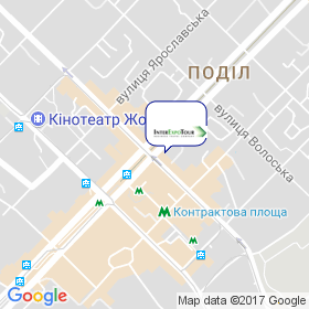 Інтер Експо Тур на мапі Інтер Експо Тур на мапі