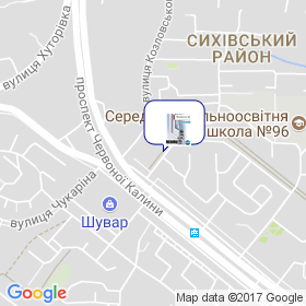 ІНТЕРПЛАСТЕХ на мапі ІНТЕРПЛАСТЕХ на мапі