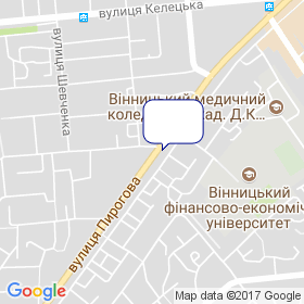 КАТОС на мапі