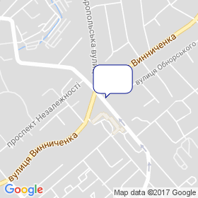 РАДIАНТ СЦ на мапі РАДIАНТ СЦ на мапі