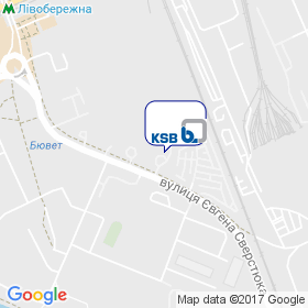 КСБ на мапі