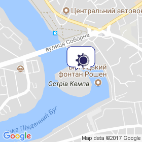 НВГ Техновін на мапі НВГ Техновін на мапі