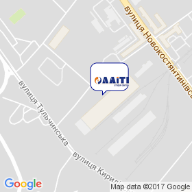 Студія світла ЛАіТІ на мапі Студія світла ЛАіТІ на мапі