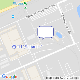 Металцемсервіс на мапі Металцемсервіс на мапі