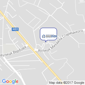 MaxiDveri на мапі