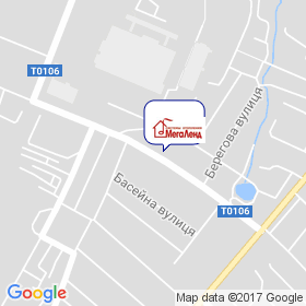 Мега Ленд на мапі Мега Ленд на мапі